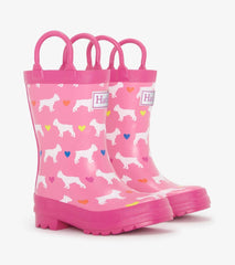 Hatley Rainwear | Baby &amp; Toddler Toddler Girls French Bulldogs Rain Boots