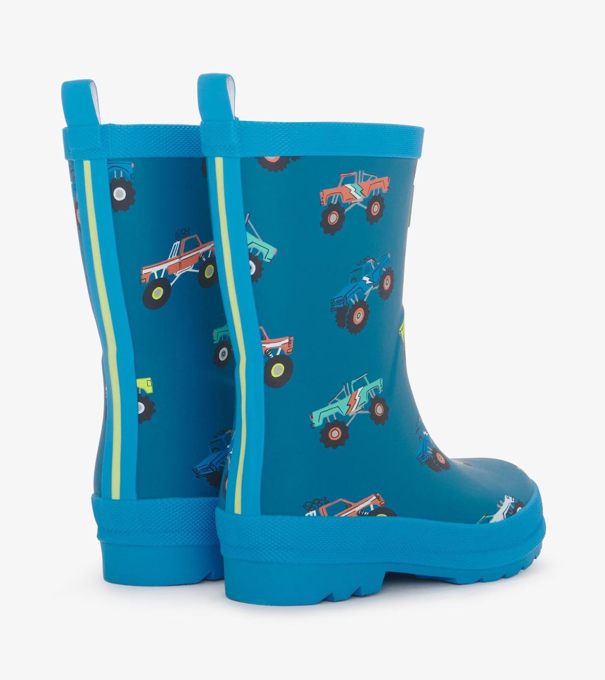 Hatley Rainwear | Boys Boys Monster Trucks Matte Rain Boots