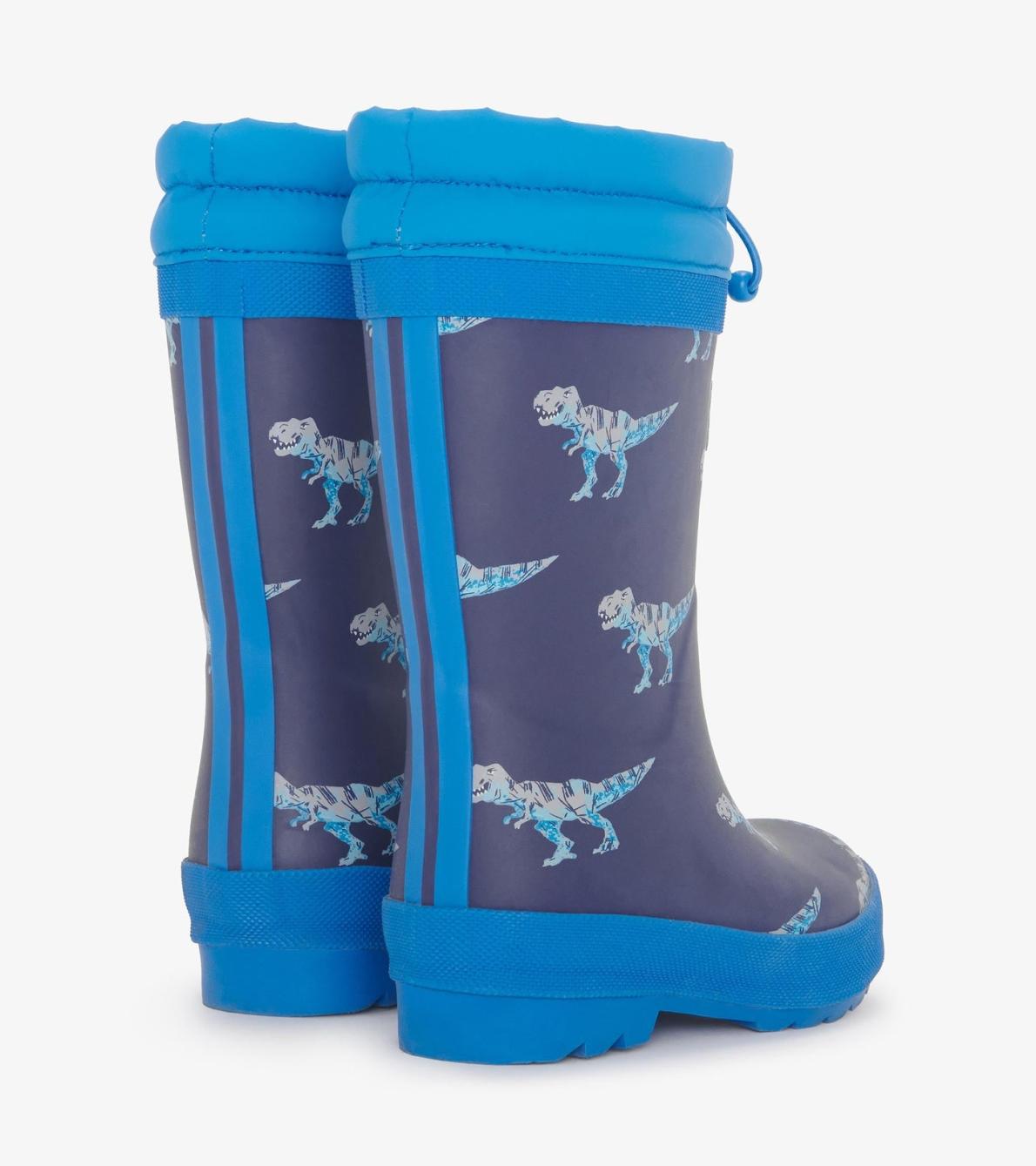 Hatley Rainwear | Boys Boys T-Rex Attack Sherpa Lined Rain Boots