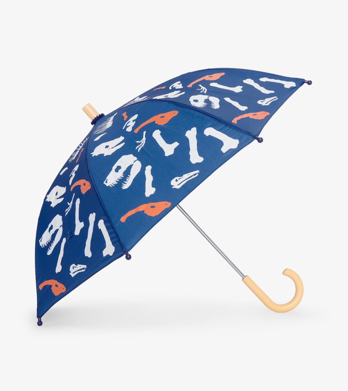 Hatley Rainwear | Boys Dino Fossils Colour Changing Umbrella