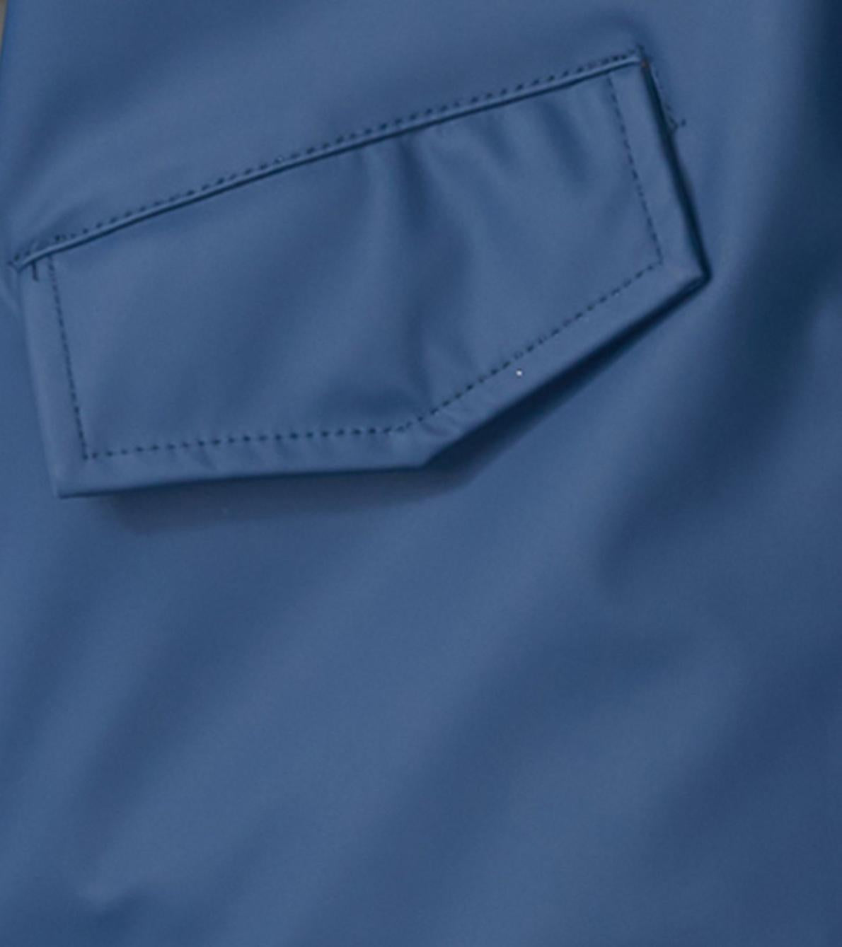 Hatley Rainwear | Boys Yellow &amp; Navy Zip-Up Rain Jacket