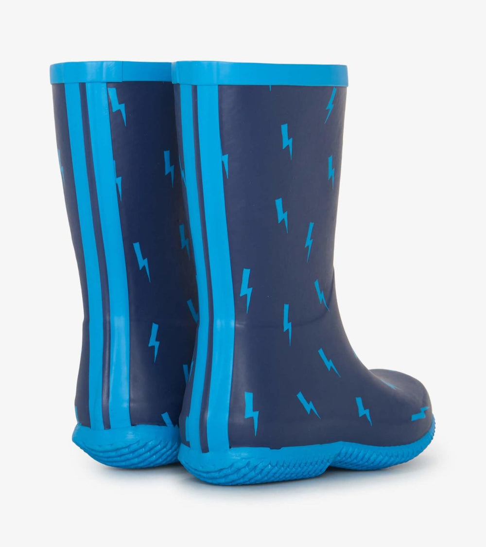 Hatley Rainwear | Boys/Baby &amp; Toddler Boys Lightning Storm Packable Rain Boots