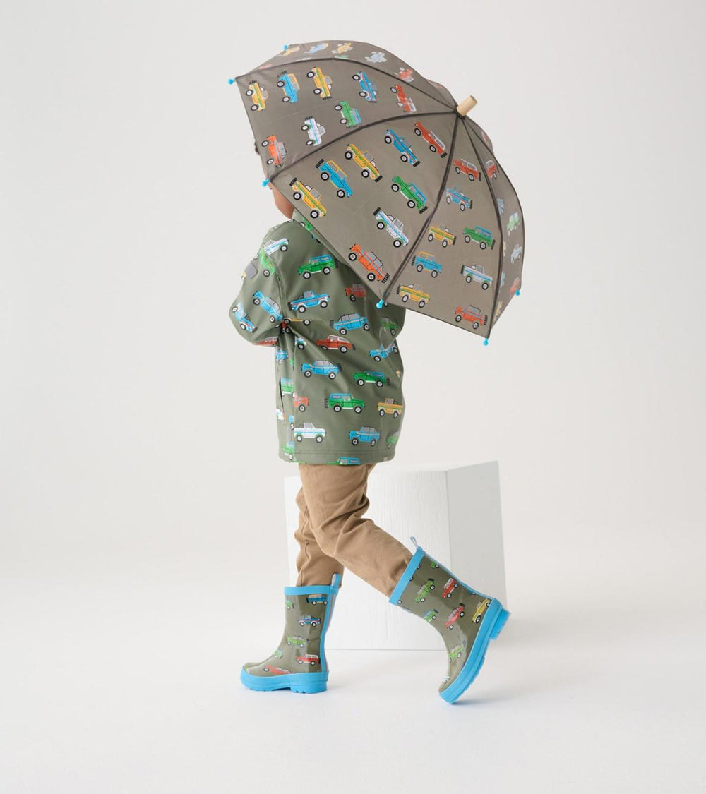 Hatley Rainwear | Boys/Baby &amp; Toddler Boys Off Roading Shiny Rain Boots