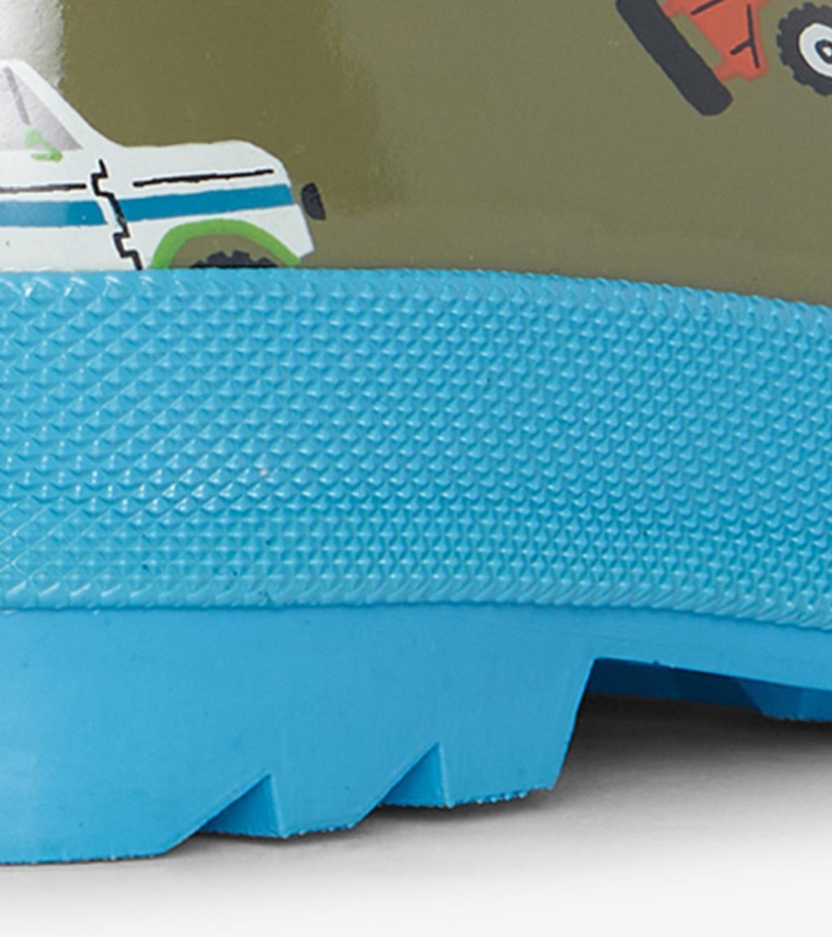 Hatley Rainwear | Boys/Baby &amp; Toddler Boys Off Roading Shiny Rain Boots