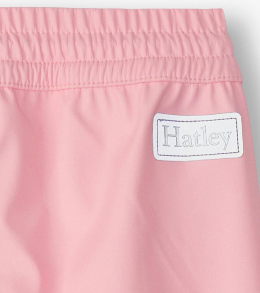 Hatley Rainwear | Girls Classic Pink Rain Pants