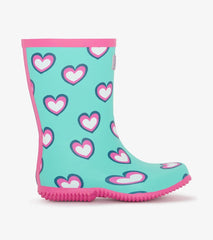 Hatley Rainwear | Girls Girls Hearts Packable Rain Boots