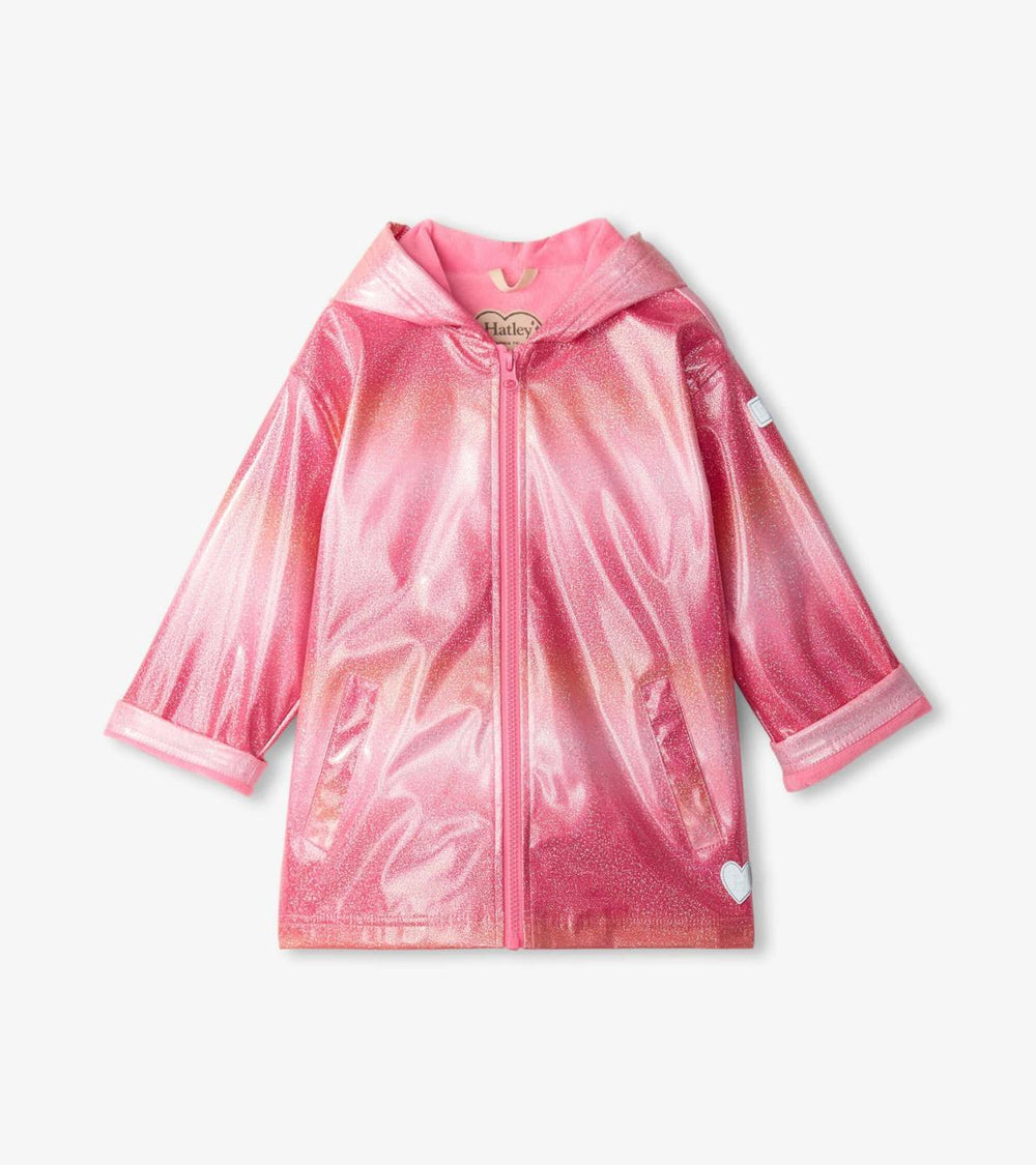 Hatley Rainwear | Girls Girls Summer Zip-Up Rain Jacket