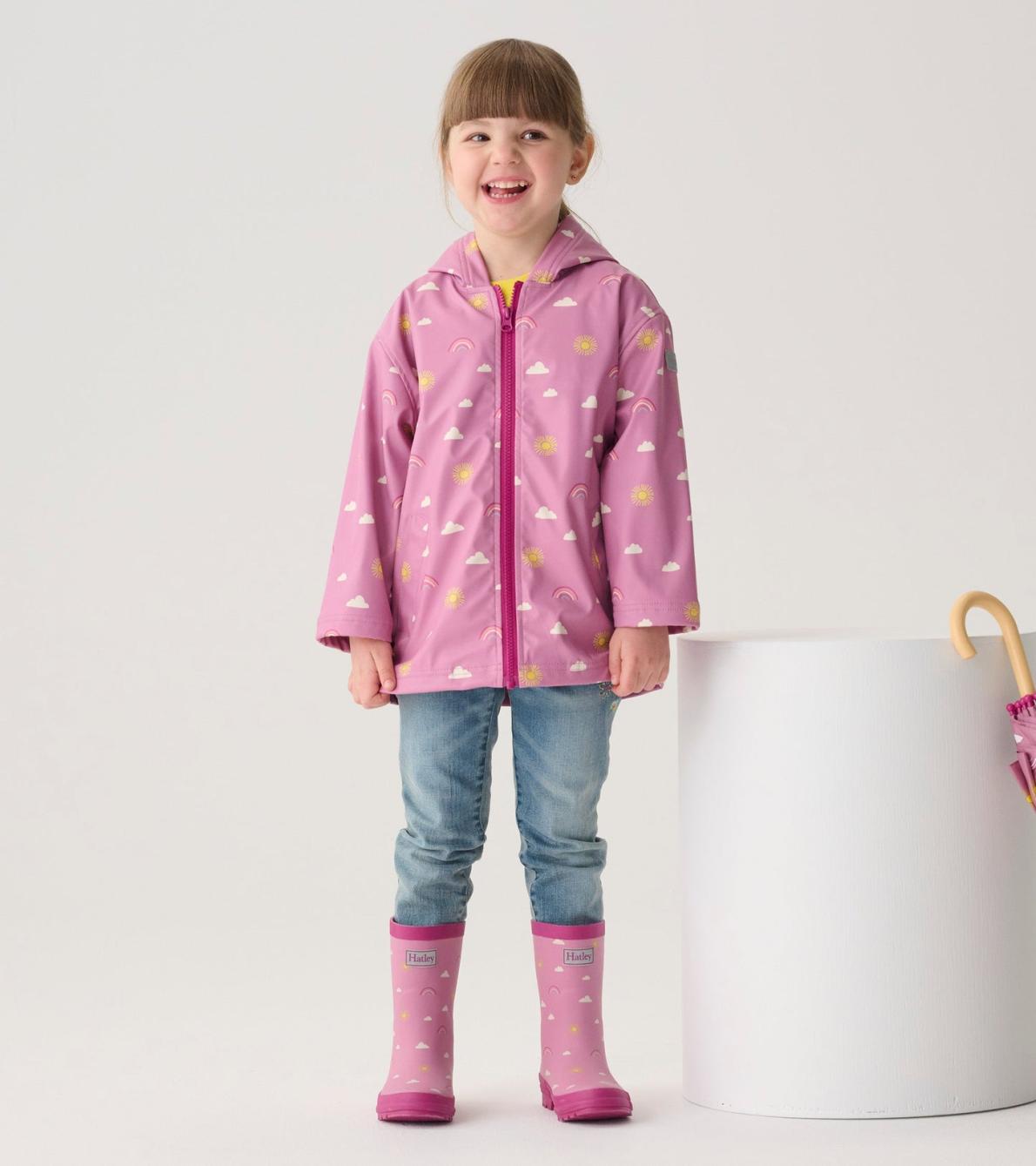 Hatley Rainwear | Girls Girls Sun Charms Matte Rain Boots