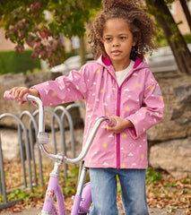 Hatley Rainwear | Girls Girls Sun Charms Zip-Up Rain Jacket