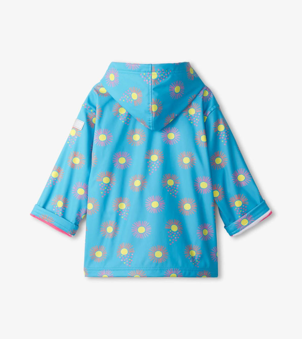 Hatley Rainwear | Girls Girls Sunrays Zip-Up Rain Jacket