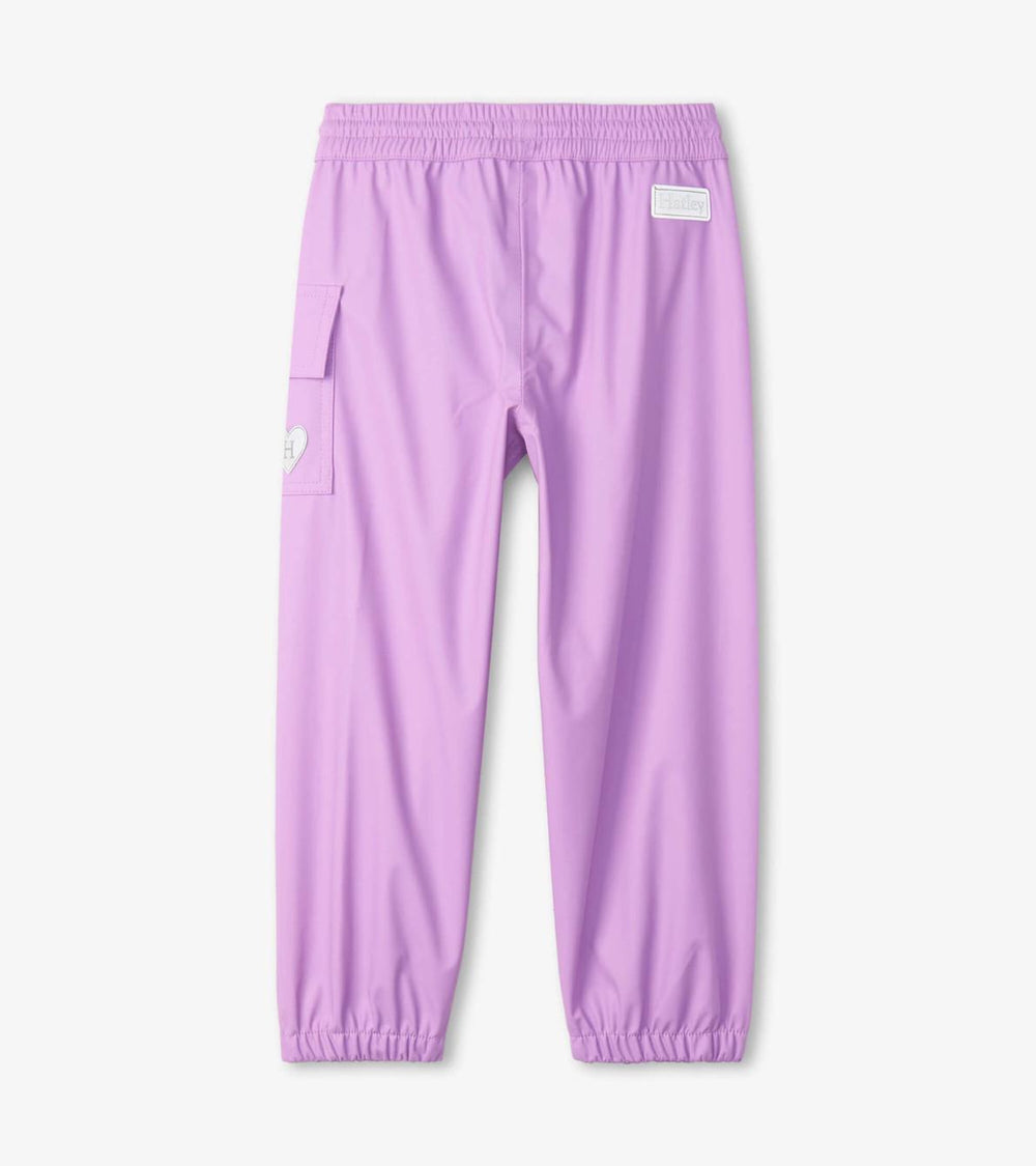 Hatley Rainwear | Girls Lilac Rain Pants