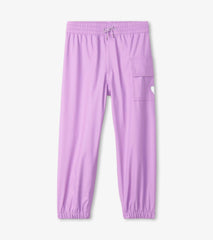 Hatley Rainwear | Girls Lilac Rain Pants