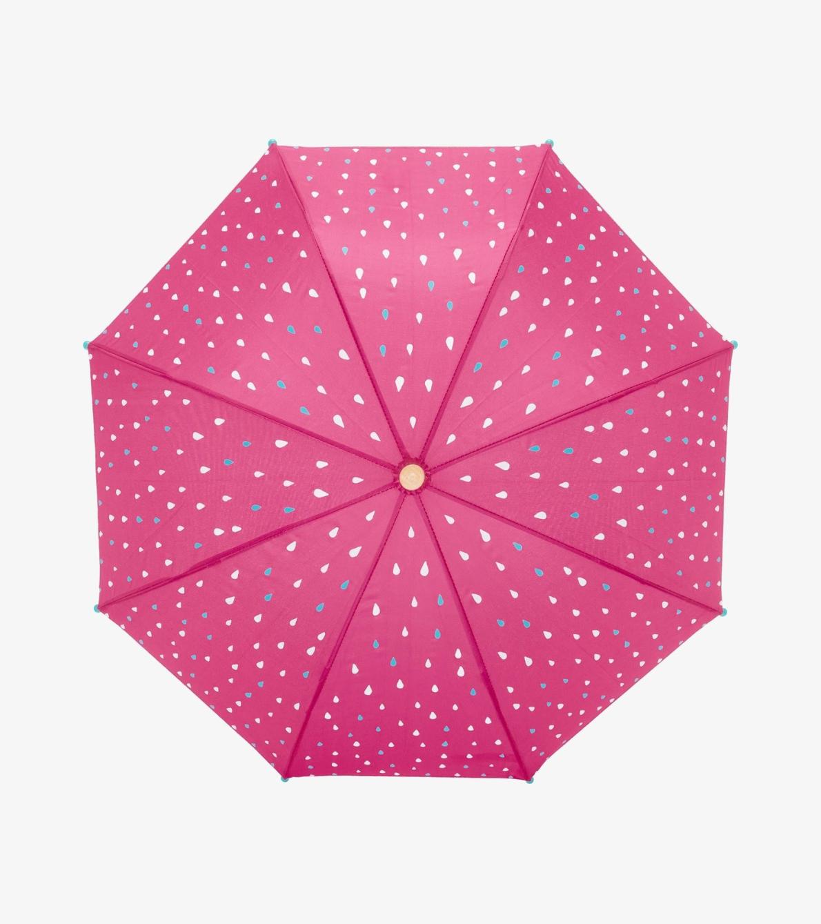 Hatley Rainwear | Girls Tiny Drops Colour Changing Umbrella