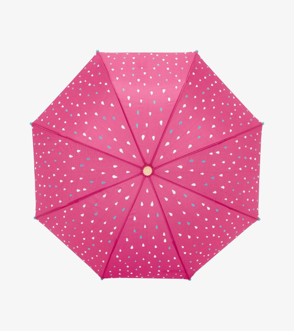 Hatley Rainwear | Girls Tiny Drops Colour Changing Umbrella