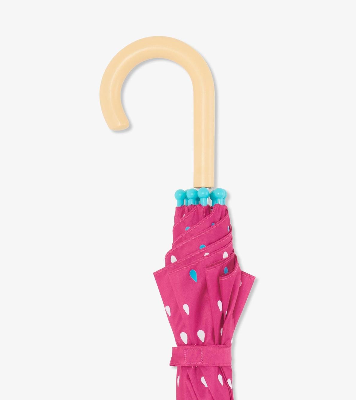 Hatley Rainwear | Girls Tiny Drops Colour Changing Umbrella