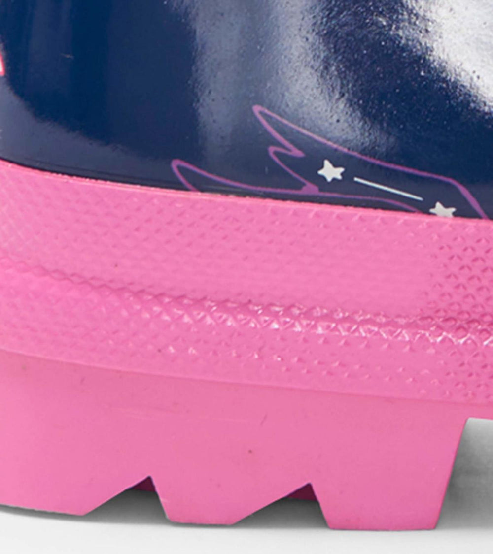 Hatley Rainwear | Girls Unicorn Constellations Shiny Rain Boots