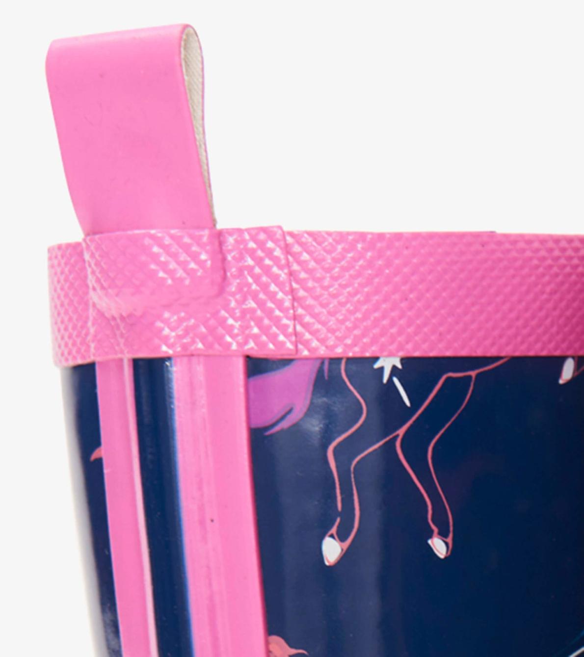 Hatley Rainwear | Girls Unicorn Constellations Shiny Rain Boots