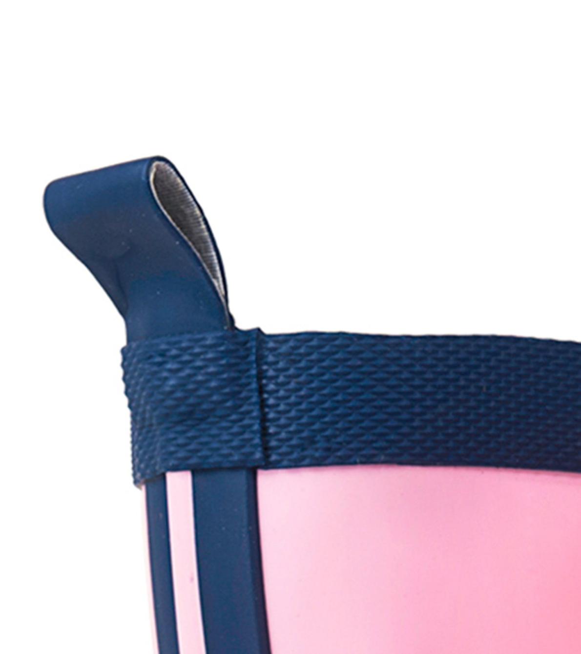 Hatley Rainwear | Girls/Baby &amp; Toddler Pink &amp; Navy Matte Rain Boots