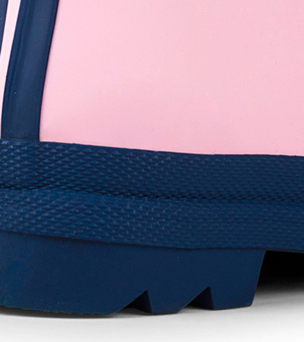 Hatley Rainwear | Girls/Baby &amp; Toddler Pink &amp; Navy Matte Rain Boots