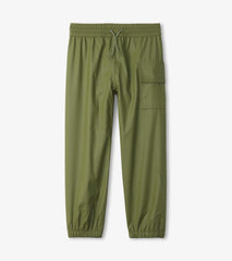 Hatley Rainwear | Girls/Boys Forest Green Rain Pants