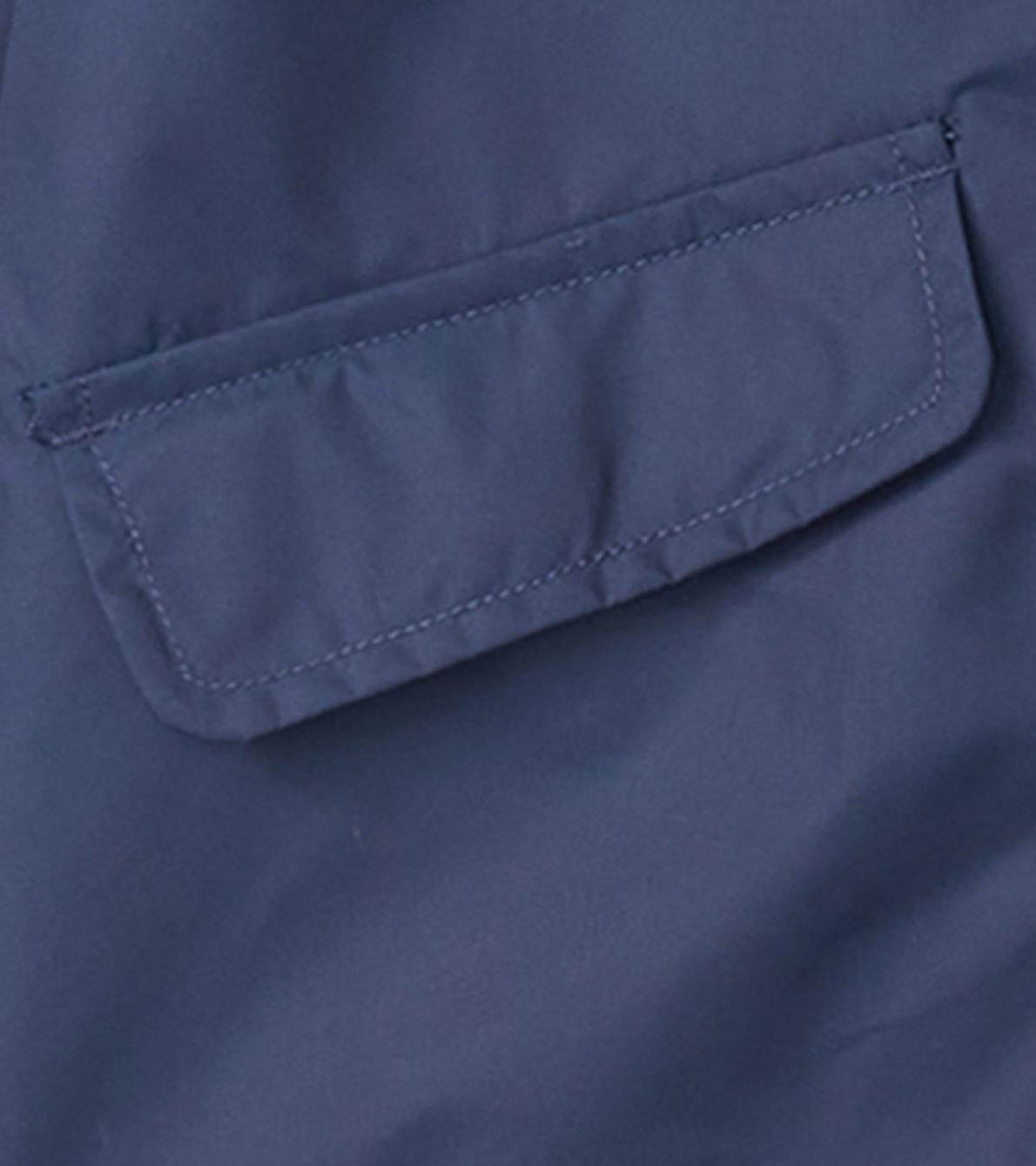 Hatley Rainwear | Girls/Boys Navy Zip-Up Lightweight Rain Jacket