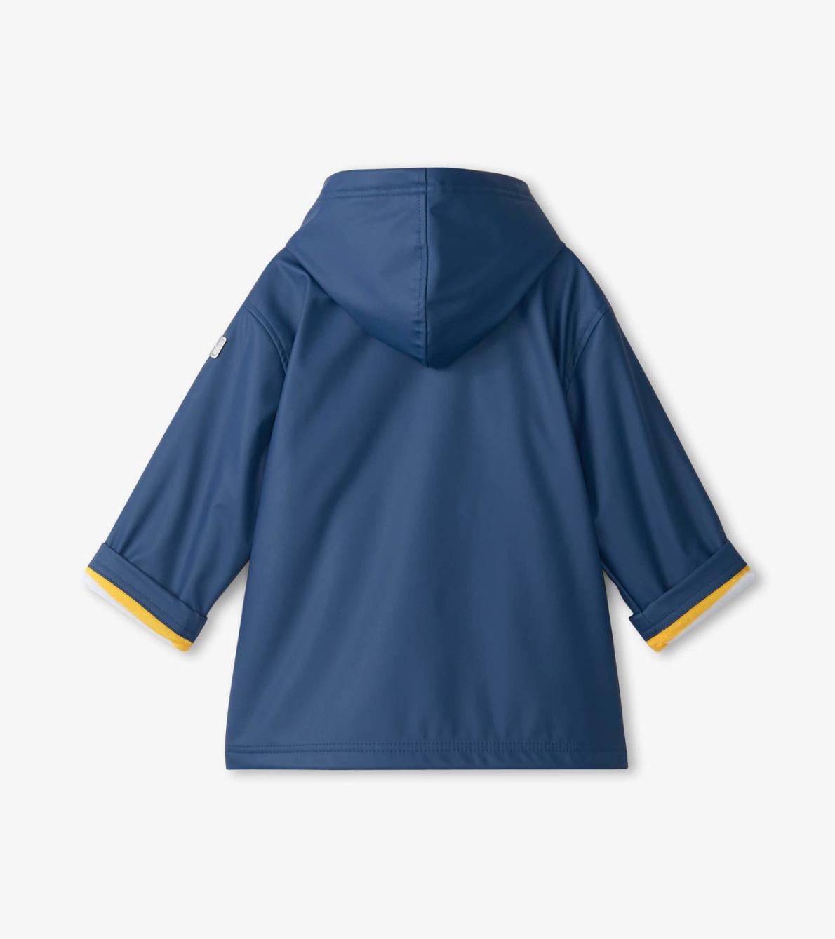 Hatley Rainwear | Girls/Boys Navy Zip-Up Rain Jacket