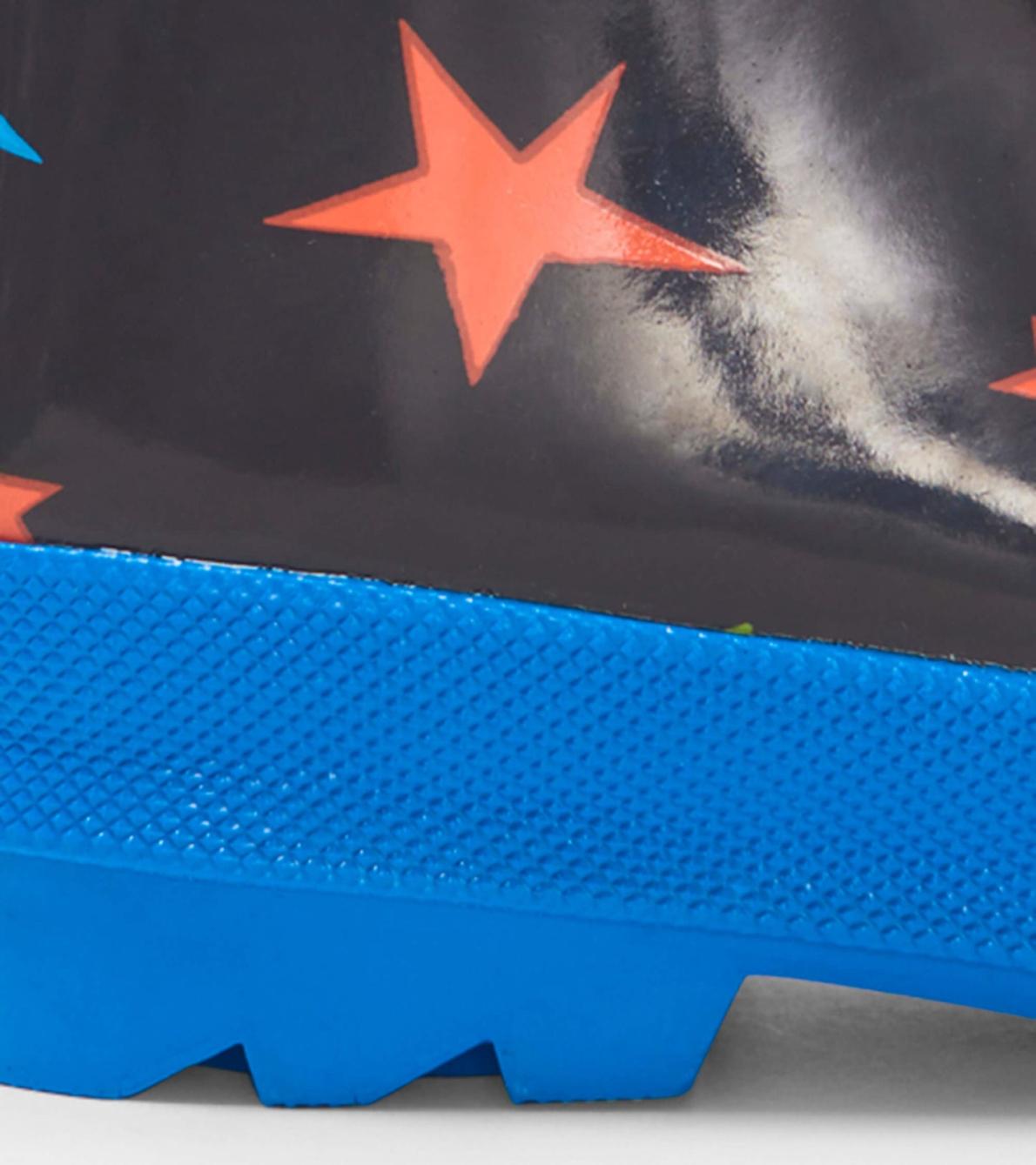 Hatley Rainwear | Girls/Boys Ombre Stars Shiny Rain Boots