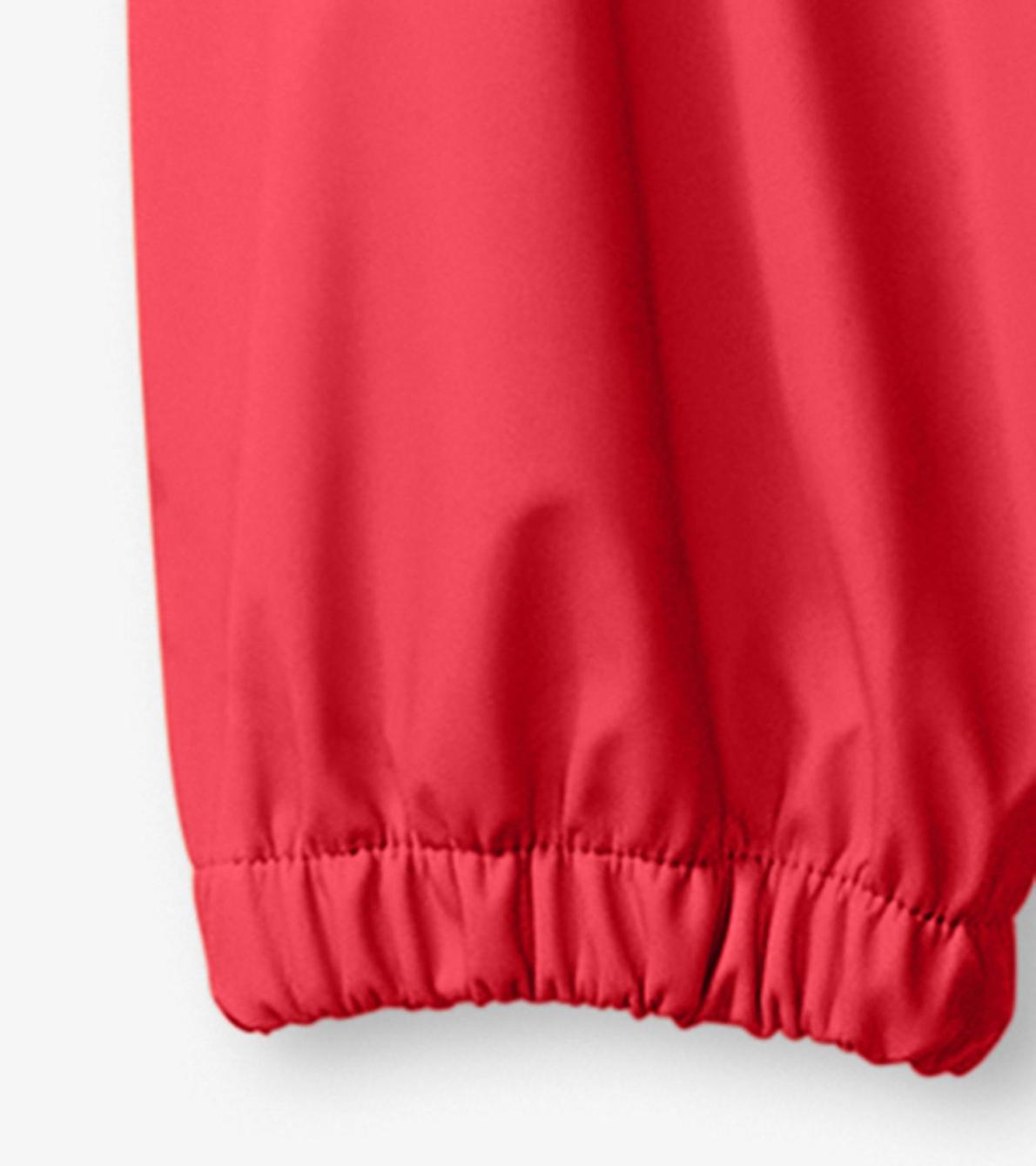 Hatley Rainwear | Girls/Boys Red Rain Pants