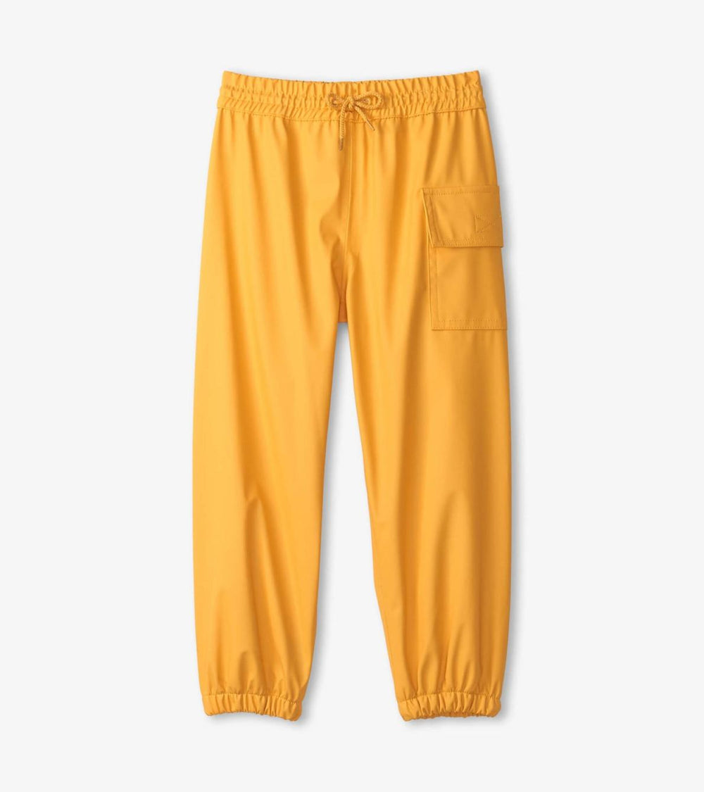 Hatley Rainwear | Girls/Boys Yellow Rain Pants