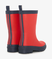 Hatley Rainwear | Girls/Boys/Baby &amp; Toddler Red &amp; Navy Matte Rain Boots