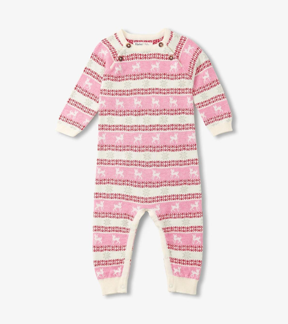 Hatley Rompers | Baby &amp; Toddler Baby Doe Fair Isle Sweater Romper