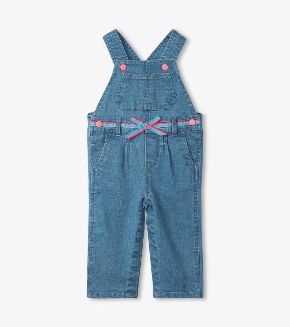 Hatley Rompers | Baby &amp; Toddler Baby Spring Blue Denim Overalls