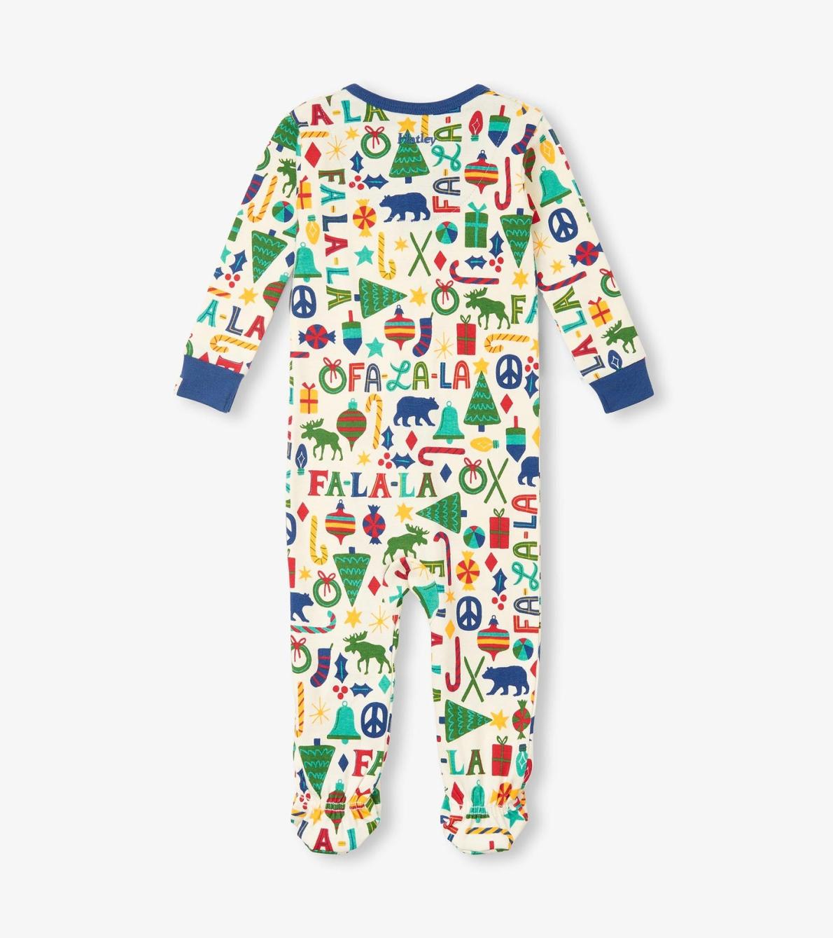 Hatley Sleepwear | Baby &amp; Toddler Baby Blue Falala Cotton Footed Sleeper