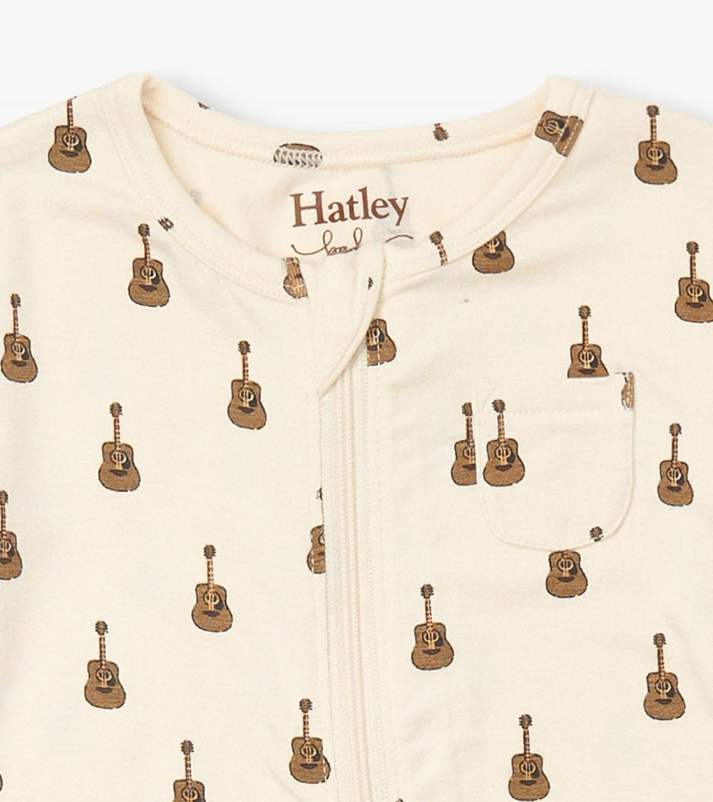 Hatley Sleepwear | Baby &amp; Toddler Baby Boys Acoustic Guitars Bamboo Sleeper