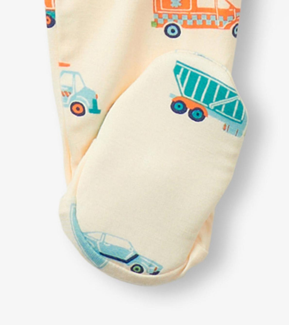 Hatley Sleepwear | Baby &amp; Toddler Baby Boys Dinky Cars Footed Sleeper