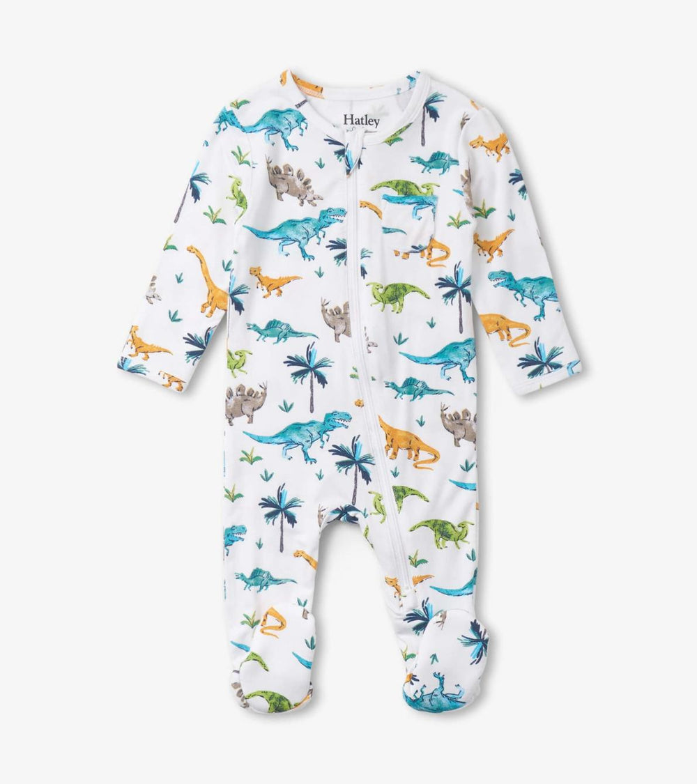 Hatley Sleepwear | Baby &amp; Toddler Baby Boys Prehistoric Dino Footed Sleeper