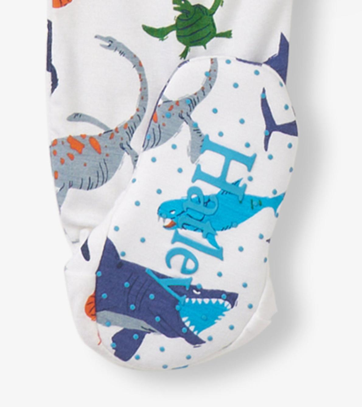 Hatley Sleepwear | Baby &amp; Toddler Baby Boys Prehistoric Marine Footed Sleeper