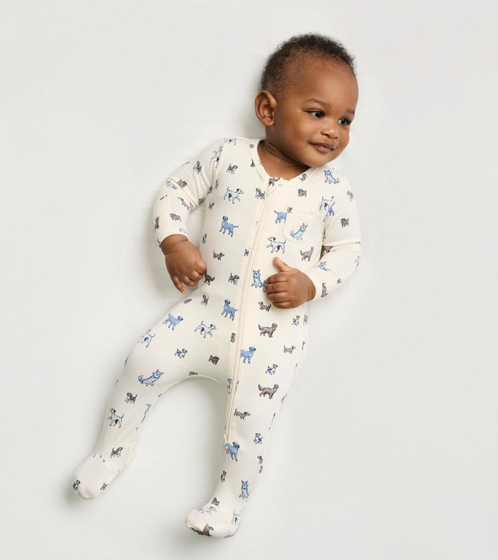 Hatley Sleepwear | Baby &amp; Toddler Baby Boys Puppies Puppies Footed Sleeper