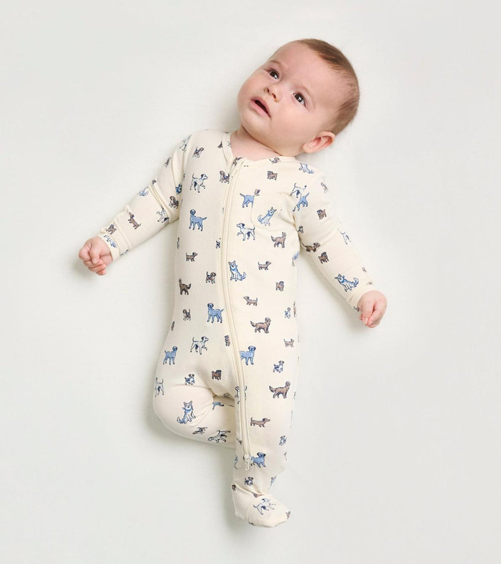 Hatley Sleepwear | Baby &amp; Toddler Baby Boys Puppies Puppies Footed Sleeper
