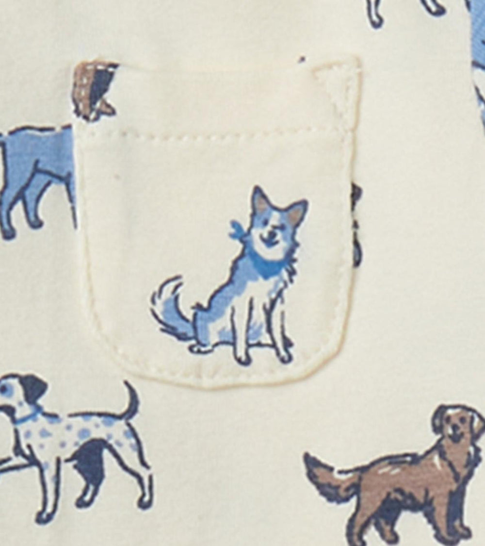 Hatley Sleepwear | Baby &amp; Toddler Baby Boys Puppies Puppies Footed Sleeper