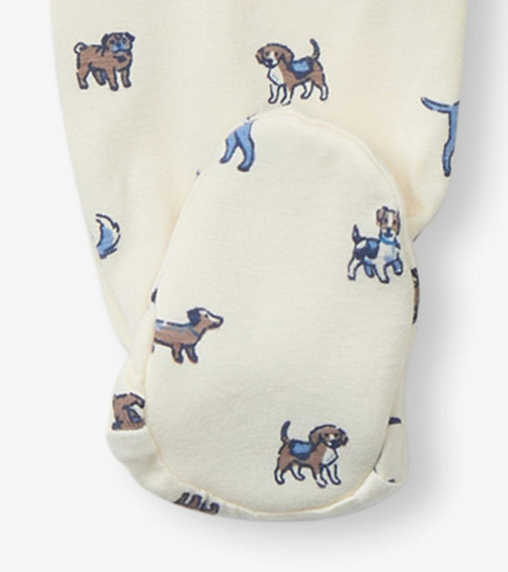 Hatley Sleepwear | Baby &amp; Toddler Baby Boys Puppies Puppies Footed Sleeper