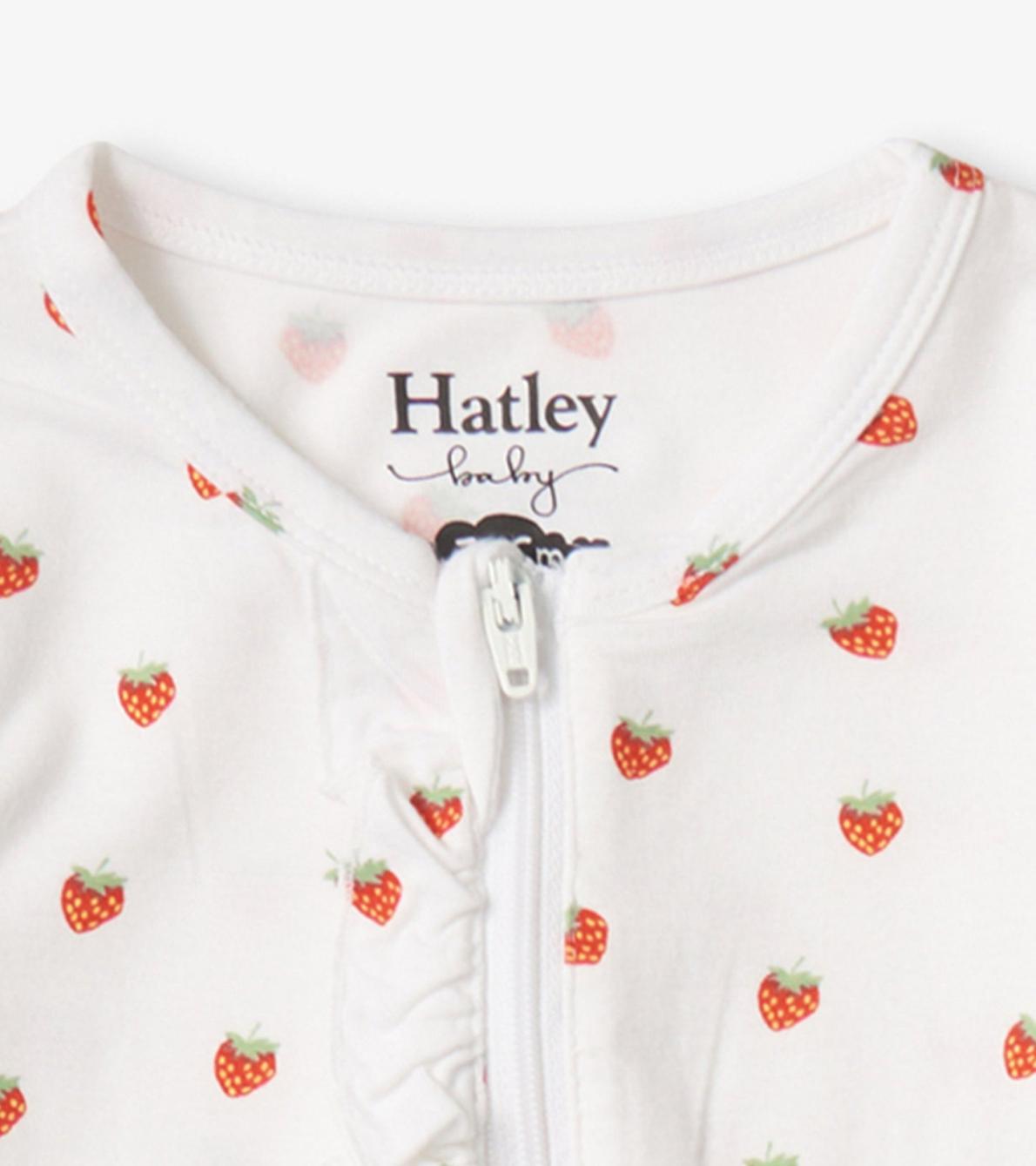 Hatley Sleepwear | Baby &amp; Toddler Baby Girls Ditsy Strawberries Footed Sleeper