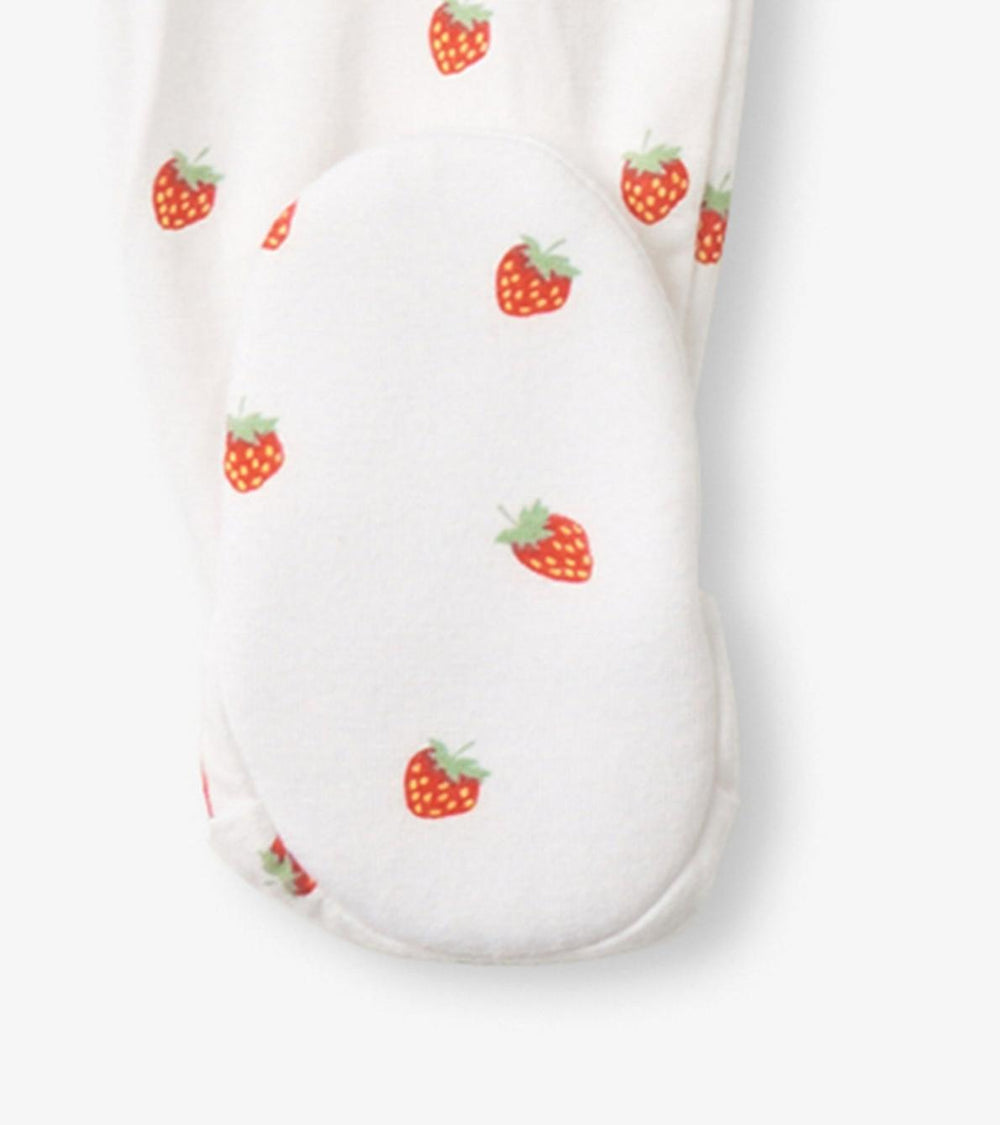 Hatley Sleepwear | Baby &amp; Toddler Baby Girls Ditsy Strawberries Footed Sleeper