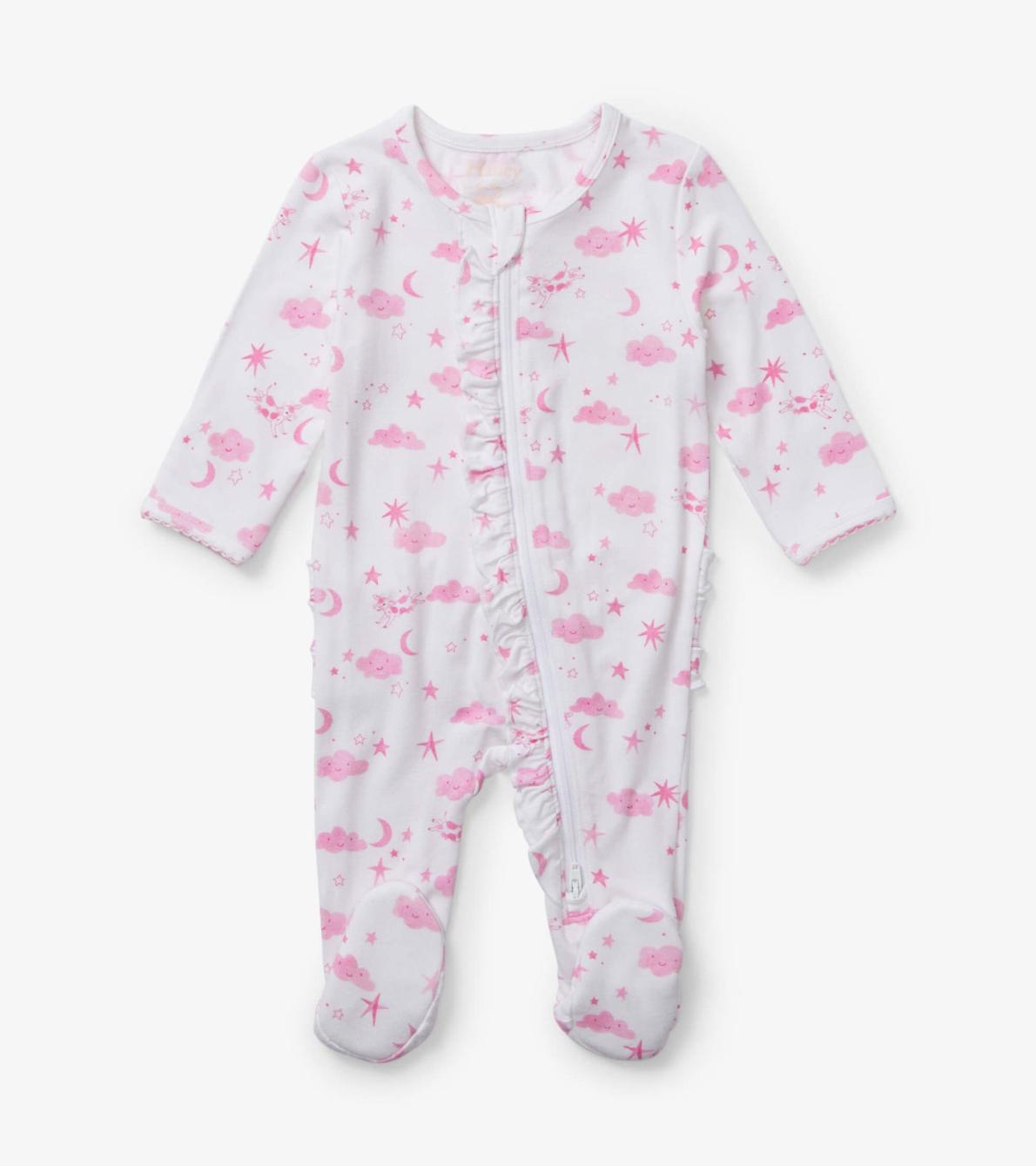 Hatley Sleepwear | Baby &amp; Toddler Baby Girls Pink Starry Night Footed Sleeper
