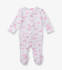 Hatley Sleepwear | Baby &amp; Toddler Baby Girls Pink Starry Night Footed Sleeper
