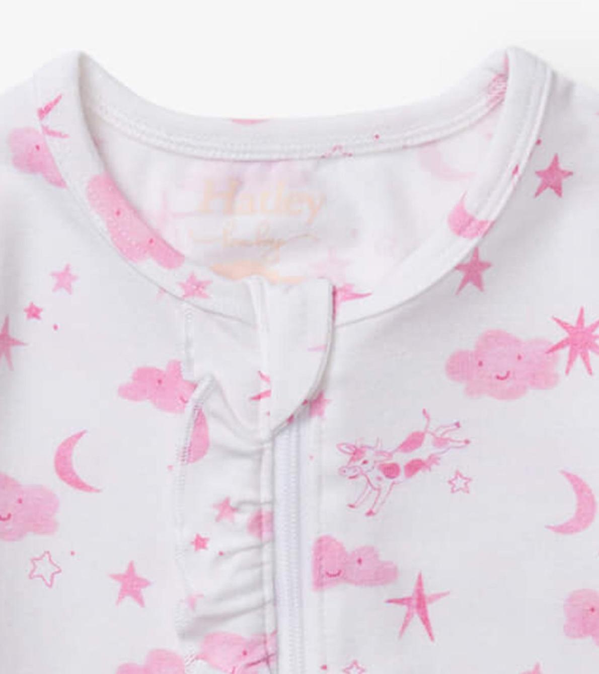 Hatley Sleepwear | Baby &amp; Toddler Baby Girls Pink Starry Night Footed Sleeper
