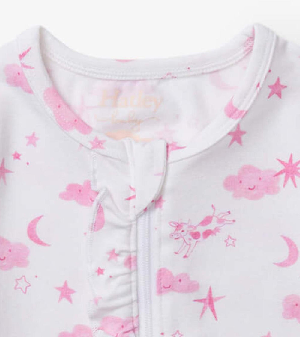 Hatley Sleepwear | Baby &amp; Toddler Baby Girls Pink Starry Night Footed Sleeper