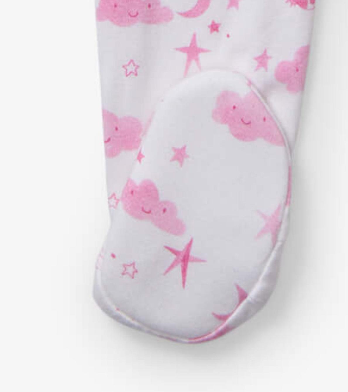 Hatley Sleepwear | Baby &amp; Toddler Baby Girls Pink Starry Night Footed Sleeper