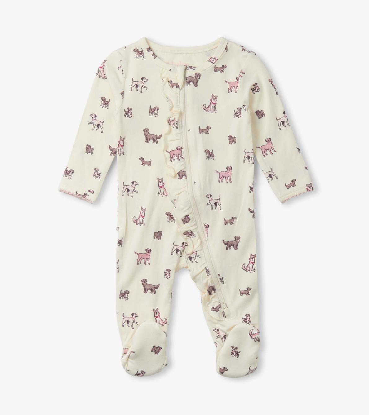 Hatley Sleepwear | Baby &amp; Toddler Baby Girls Playful Puppies Footed Sleeper