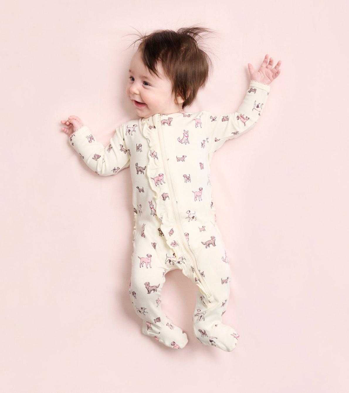Hatley Sleepwear | Baby &amp; Toddler Baby Girls Playful Puppies Footed Sleeper